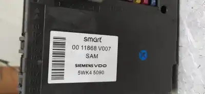 Pezzo di ricambio per auto di seconda mano scatola relè/fusibili per smart coupe smart scape riferimenti oem iam 0011868v007  5wk45090