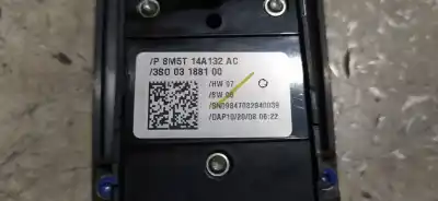 Peça sobressalente para automóvel em segunda mão botão / interruptor elevador vidro dianteiro esquerdo por ford kuga (cbv) titanium referências oem iam 8m5t14a132ac  
