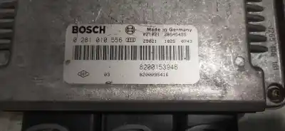 Second-hand car spare part ecu engine control for renault laguna ii (bg0) privilege oem iam references 0281010556  