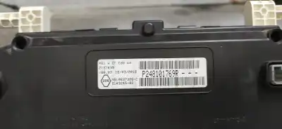 Автозапчастина б/у панель інструментів для renault kangoo (f/kc0) luxe privilege посилання на oem iam p248101769r  