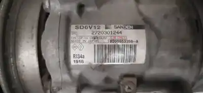 Second-hand car spare part air conditioning compressor for renault kangoo (f/kc0) luxe privilege oem iam references 8200953359a  2720301244
