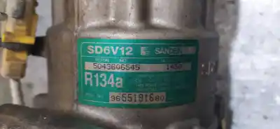 Peça sobressalente para automóvel em segunda mão compressor de ar condicionado a/a a/c por citroen c2 (jm_) 1.1 referências oem iam 9655191680  5043606545