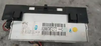 Second-hand car spare part multifunction display for renault clio iii confort expression oem iam references 8200307273  