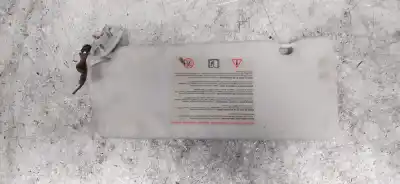 Peça sobressalente para automóvel em segunda mão para-sol direito por renault laguna iii initiale referências oem iam   