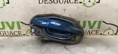 Peça sobressalente para automóvel em segunda mão Puxador Exterior Traseiro Esquerdo por BMW SERIE 5 BERLINA (E60) 256D2 Referências OEM IAM 51217034543  
