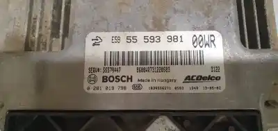 Second-hand car spare part ecu engine control for opel corsa d s-d pd11 oem iam references 55593981  55579447