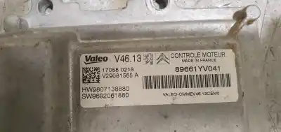 Pezzo di ricambio per auto di seconda mano centralina motore per citroen c1 hmt riferimenti oem iam 89661yv041 9807138880 v29002514 e