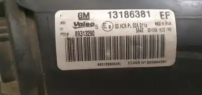 Recambio de automóvil de segunda mano de FARO IZQUIERDO para OPEL CORSA D  referencias OEM IAM   89313290