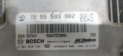 Pezzo di ricambio per auto di seconda mano CENTRALINA MOTORE per OPEL CORSA D  Riferimenti OEM IAM 55579447  E595559398200WS