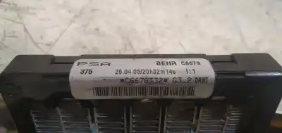 Peça sobressalente para automóvel em segunda mão resistência sofagem chauffage por citroen c4 coupe collection referências oem iam c6678332  