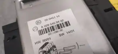 Second-hand car spare part fuse box unit for mercedes-benz clase s (w220) berlina 430 (220.070) oem iam references a0295450432  05045114