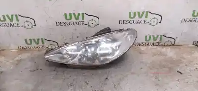 Second-hand car spare part Left Headlight for PEUGEOT 206 CC 2.0 16V CAT OEM IAM references 9628666880  
