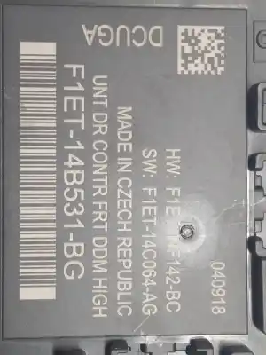 Second-hand car spare part electronic module for ford kuga (cbs) st-line 2wd oem iam references f1et14b531bg  