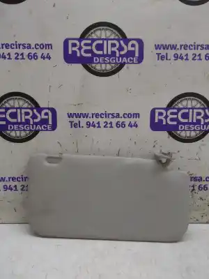 Peça sobressalente para automóvel em segunda mão pára-sol esquerdo por mitsubishi space star (a00) kaiteki referências oem iam 7620b731hb