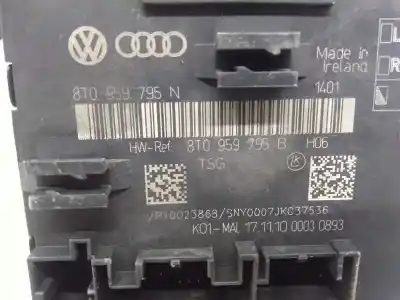 Second-hand car spare part electronic module for audi a4 berlina (b8) básico oem iam references 8t0959795b  