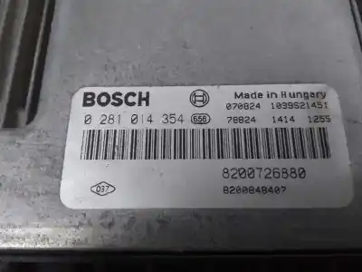 Автозапчастина б/у ебу контролер двигуна для renault laguna iii authentique посилання на oem iam 0281014354  