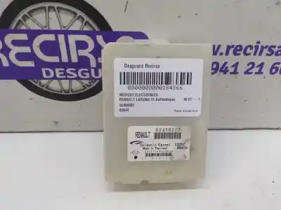 Pezzo di ricambio per auto di seconda mano modulo elettronico per renault laguna iii authentique riferimenti oem iam 52409202  