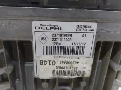 Second-hand car spare part ecu engine control for renault kangoo expression oem iam references 237101990r  