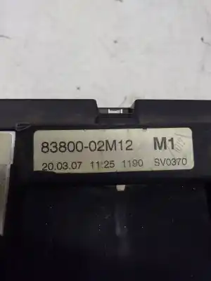 Peça sobressalente para automóvel em segunda mão quadrante por toyota auris luna referências oem iam 8380002m12  