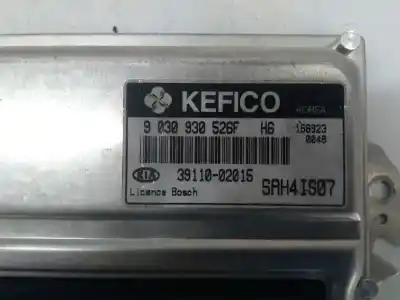 Peça sobressalente para automóvel em segunda mão centralina de motor uce por kia picanto 1.0 concept referências oem iam 3911002015  