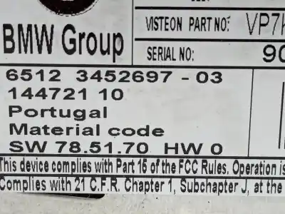 Автозапчасти б/у приборная доска за mini clubman (r55) cooper d ссылки oem iam 62116977077  