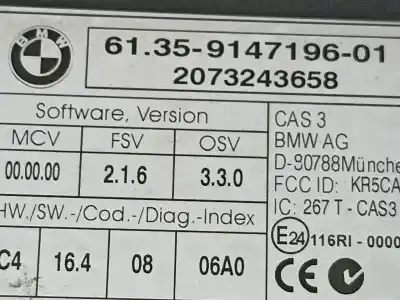 Автозапчасти б/у электронный модуль за mini clubman (r55) cooper d ссылки oem iam 61359147196  