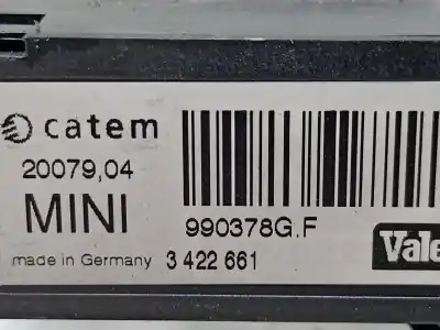 Автозапчастина б/у стійкість на нагревання для mini clubman (r55) cooper d посилання на oem iam 3422661  