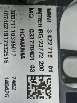 Автозапчасти б/у выключатель за mini clubman (r55) cooper d ссылки oem iam 3422718  