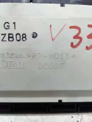 Second-hand car spare part multifunction display for honda accord tourer (cw) executive oem iam references d099t  