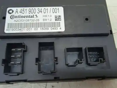 Second-hand car spare part electronic module for smart coupe electric drive oem iam references a4519003401  