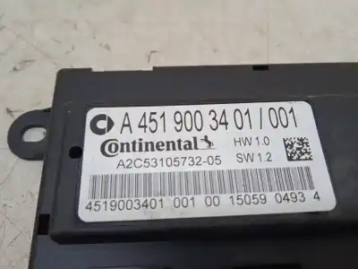 Second-hand car spare part electronic module for smart coupe electric drive oem iam references a4519003401  
