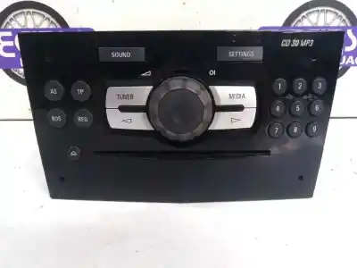 Peça sobressalente para automóvel em segunda mão sistema de áudio / rádio cd por opel corsa d essentia referências oem iam 13407100  