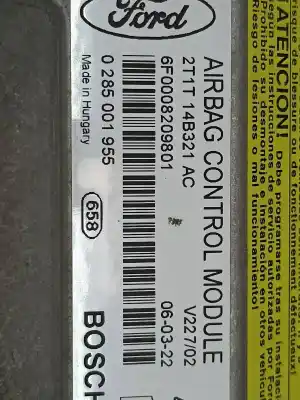 Pezzo di ricambio per auto di seconda mano centralina airbag per ford transit connect (tc7) furgón (2006->) riferimenti oem iam 2t1t14b321ac  
