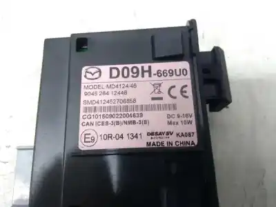 Second-hand car spare part gps navigation system for mazda cx-3 exclusive-line oem iam references d09h669u0  