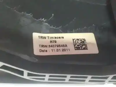 Second-hand car spare part steering wheel for dacia duster ambiance 4x2 oem iam references 34079548a  