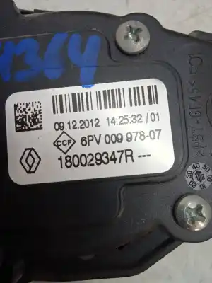 Автозапчасти б/у педаль газа за renault clio iv authentique ссылки oem iam 180029347r  