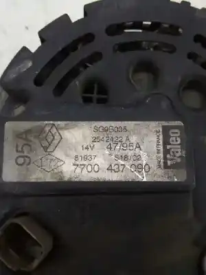Автозапчастина б/у генератор для renault clio ii fase ii (b/cb0) authentique посилання на oem iam 7700437090  