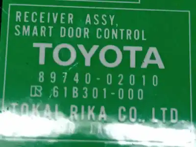 Second-hand car spare part electronic module for toyota auris sol oem iam references 8974002010  