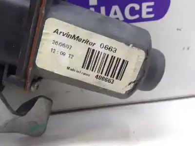 Second-hand car spare part driver left window regulator for renault kangoo (f/kc0) authentique oem iam references 400663  