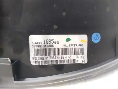 Peça sobressalente para automóvel em segunda mão quadrante por citroen jumpy hdi 120 27 l1h1 furg. referências oem iam 1401106580  