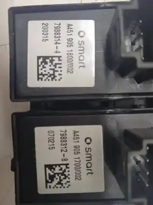 Second-hand car spare part left front power window switch for smart coupe electric drive oem iam references   