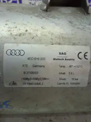 Автозапчасти б/у центральный амортизатор аккумулятора за audi a8 d3 (4e2, 4e8) 4.0 tdi quattro ссылки oem iam 4e0616203  