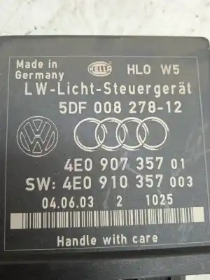 Peça sobressalente para automóvel em segunda mão módulo eletrônico por audi a8 d3 (4e2, 4e8) 4.0 tdi quattro referências oem iam 4e0907357  