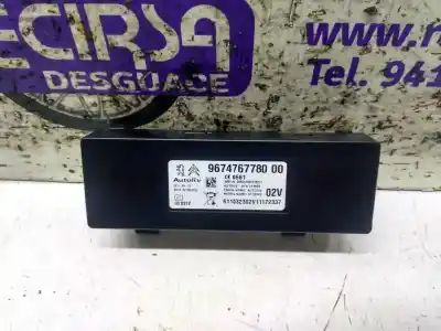 Peça sobressalente para automóvel em segunda mão módulo eletrônico por peugeot 508 access referências oem iam 9674767780