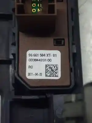 Second-hand car spare part switch for peugeot 508 access oem iam references 96661584xt  
