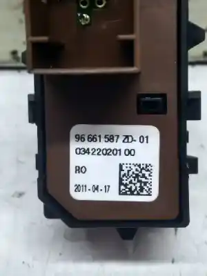 Second-hand car spare part switch for peugeot 508 access oem iam references 96661587zd  