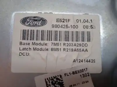 Second-hand car spare part driver left window regulator for ford kuga (cbv) titanium s 4x4 oem iam references 980425100  