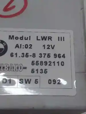 Peça sobressalente para automóvel em segunda mão módulo eletrônico por bmw x5 (e53) 3.0d referências oem iam 8375964  