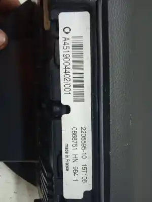 Peça sobressalente para automóvel em segunda mão quadrante por smart coupe electric drive referências oem iam a4519004402  