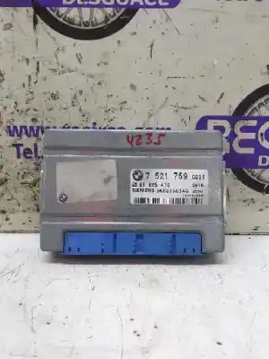 Peça sobressalente para automóvel em segunda mão módulo eletrônico por bmw x5 (e53) 3.0d referências oem iam 7521759